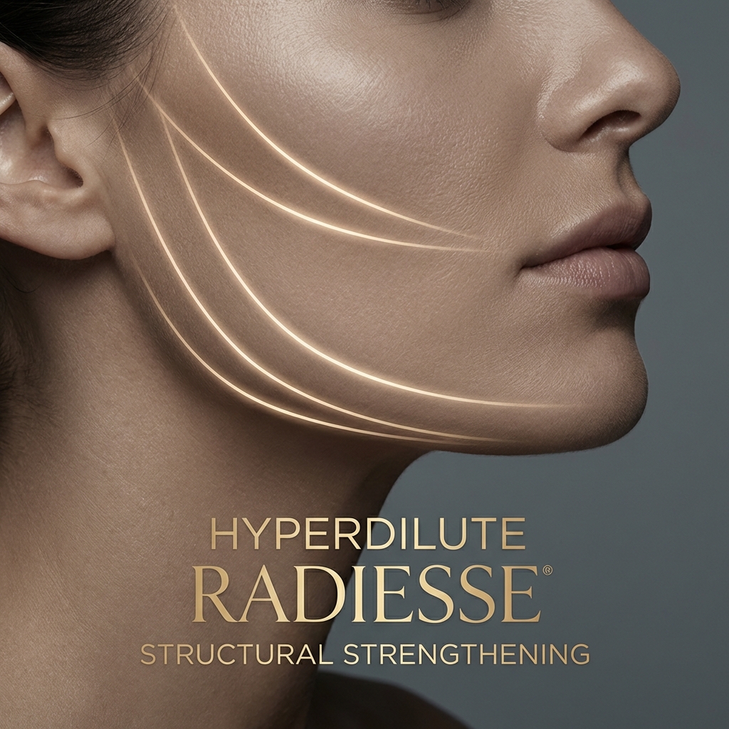 Structural Strengthening - Natural jawline enhancement through biostimulation