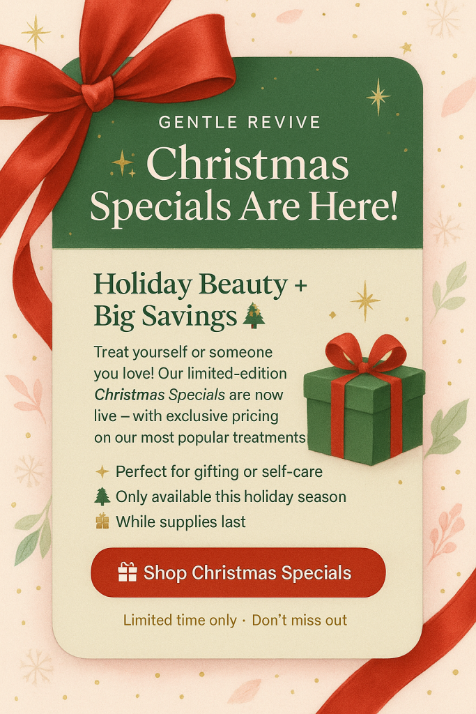 Intro to Gentle Revive Christmas Offers 2025